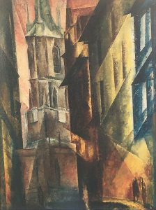 Lyonel_Feininger_-_Roter_Turm_II_1930