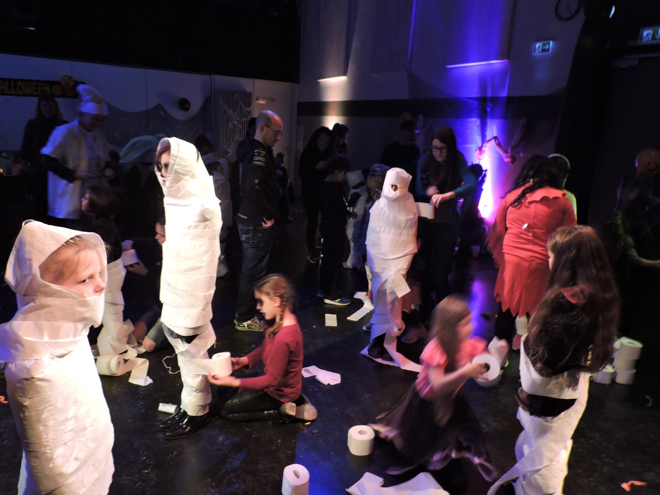 Halloween-Familienparty